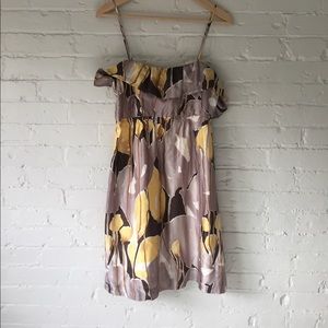 Moving Sale! Anthropologie Mint Silk Watercolor Dress